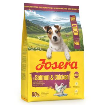 900g Josera Mini Adult Salmon & Chicken (lazac & csirke) száraz kutyatáp kép