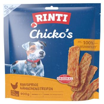 900g RINTI Chicko ropogós csirkecsíkok kutyasnack kép