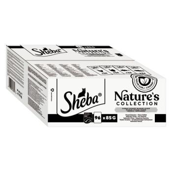 96x85g Sheba Nature's Collection finom változatosság szószban nedves macskatáp kép