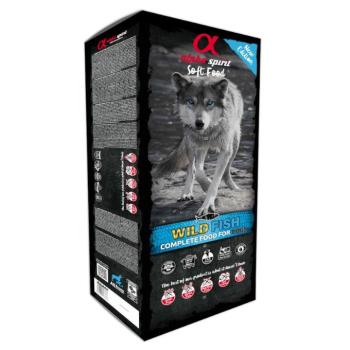9kg alpha spirit Complete Wild Fish félnedves kutyatáp kép