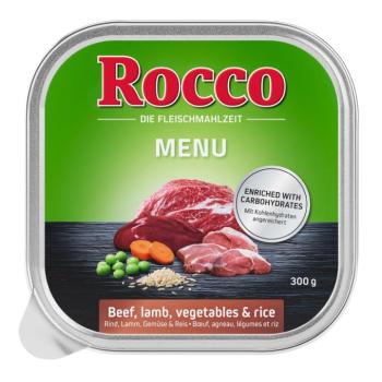 9x300gRocco Menü nedves kutyatáp- Marha & bárány kép