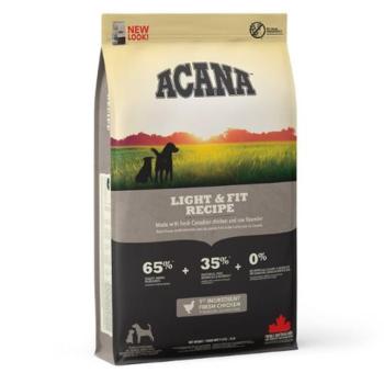 ACANA Light & Fit 2x11,4 kg kutyatáp kép