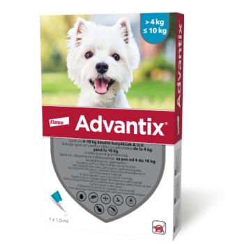 Advantix spot on 1 ml 4-10 kg 1X kép