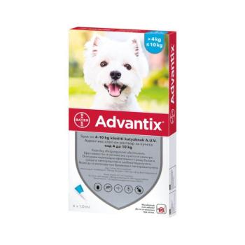 Advantix spot on 1 ml; 4-10kg 4X kép