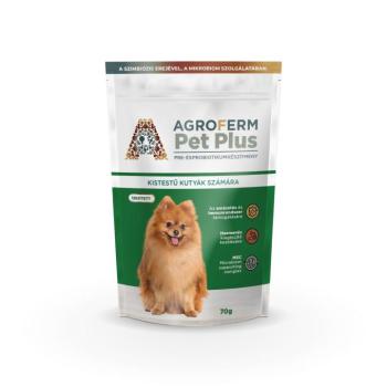 AgroFerm Pet Plus ízesített szimbiotikum - kistestű kutyáknak 70 g kép