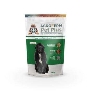 AgroFerm Pet Plus ízesített szimbiotikum - nagytestű kutyáknak 250 g kép