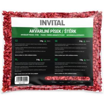 Akváriumi vörös kavics 4-8mm 3kg kép