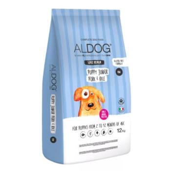 Aldog Puppy-Junior Mini Pork 2x 12 kg kutyatáp kép