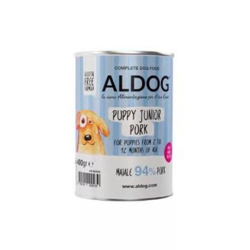 Aldog Wet Puppy-Junior Pork konzerv 400g kép