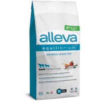 Alleva Equilibrium Adult Medium-Maxi Sensitive Ocean Fish 12 kg kép
