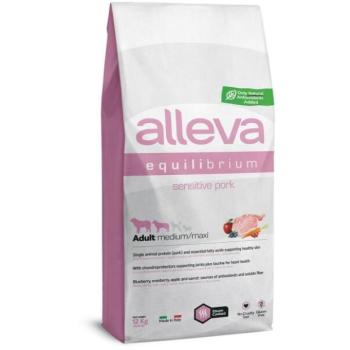 Alleva Equilibrium Adult Medium-Maxi Sensitive pork 12 kg kép
