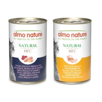 Almo Nature HFC gazdaságos csomag 12 x 140 g - 2 fajta vegyesen I kép