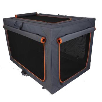 Alu deluxe összecsukható box kutyáknak, macskáknak- L: Sz 61 x Mé 91 x Ma 58 cm kép