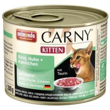 Animonda Carny Kitten beef, chicken & rabbit 200 g kép