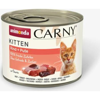 Animonda Carny Kitten beef & turkey 200 g kép