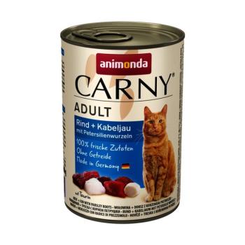 Animonda Cat Carny Adult, marha, tőkehal és petrezselyemgyökér 400 g (83717) kép