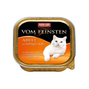 Animonda Cat Vom Feinsten Adult, szárnyas és borjú 6 x 100 g (83437) kép