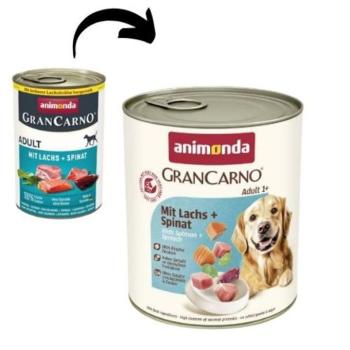 Animonda GranCarno Adult (lazac + spenót) 6x800g kép