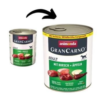 Animonda GranCarno Adult (szarvas + alma) 800g kép