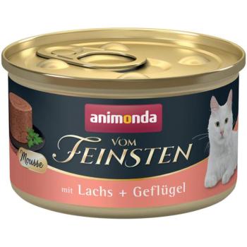Animonda Vom Feinsten salmon & poultry mousse 85 g kép