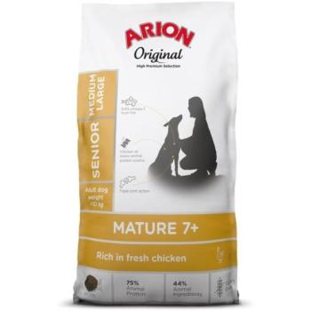 ARION Original Mature 7+ Senior Medium & Large chicken & rice 12 kg kép