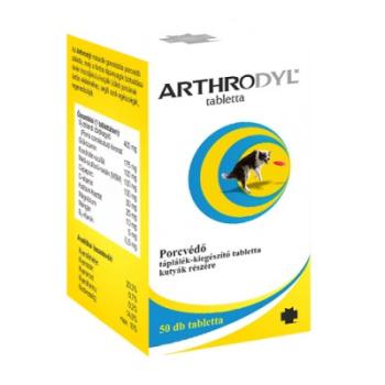 Arthrodyl porcvédő táplálékkiegészítő tabletta kutyák részére 50 db kép