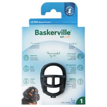 Baskerville Ultra 2.0 szájkosár kutyáknak, 1-es méret: pl. yorkshire terrier, máltai kép