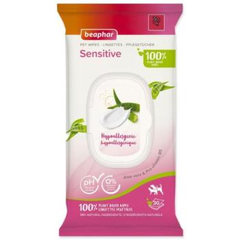 Beaphar BIO Sensitive törlőkendők 30 db kép