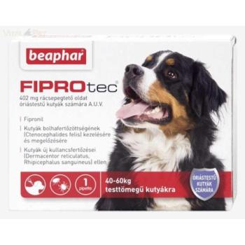 Beaphar FIPROtec Spot On XL 40 kg feletti 402 mg kép