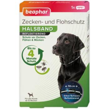 Beaphar Reflective gyógynövényes bolha és kullancselleni nyakörv 65 cm kép