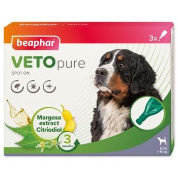 Beaphar Vetopure Spot on kutya L 3db pipetta kép