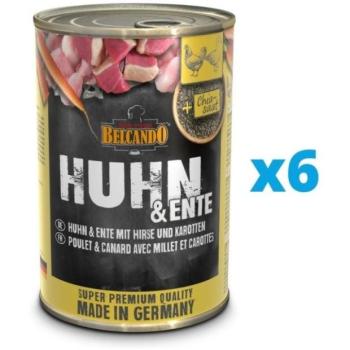 BELCANDO Chicken, Duck, Millet & Carrots 6x400 g kép