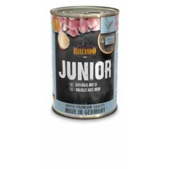 Belcando Junior konzerv baromfihús tojással 6 x 800 g kép
