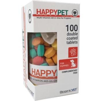 BiogenicVet Happy Pet Puppy tabletta 100 db kép