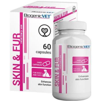 BiogenicVet Skin&Fur kapszula 60 db kép