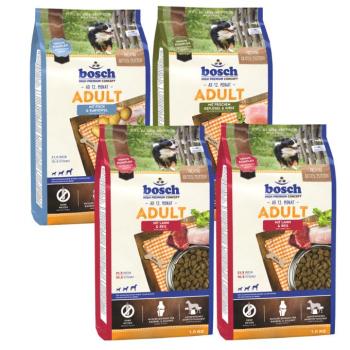 Bosch Adult száraz kutyatáp vegyes próbacsomag 4 x 1 kg kép