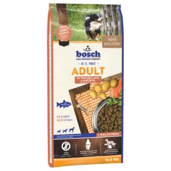bosch száraz kutyatáp mix: 15kg hal & burgonya + 15kg lazac & burgonya kép