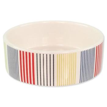 Bowl Dog Fantasy kerámia színes csíkok 12,5x4,5cm 280ml kép