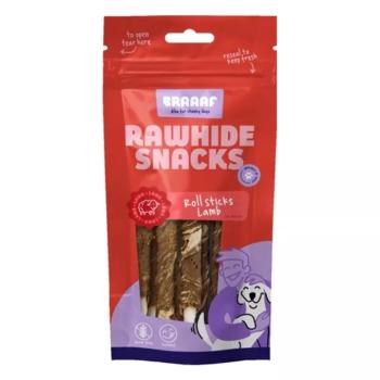 BRAAAF Roll Sticks bárányos-tőkehalas rágórudak 80 g 12 cm kép