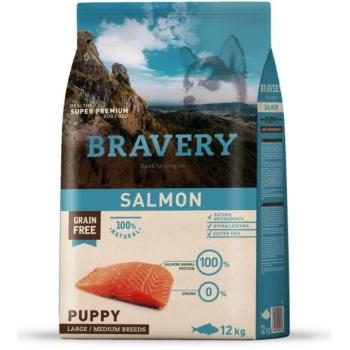 Bravery Dog Grain Free Puppy Medium & Large Salmon 12 kg kép