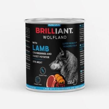 Brilliant Wolfland bárány vörösáfonyával és édesburgonyával 6x800g kép