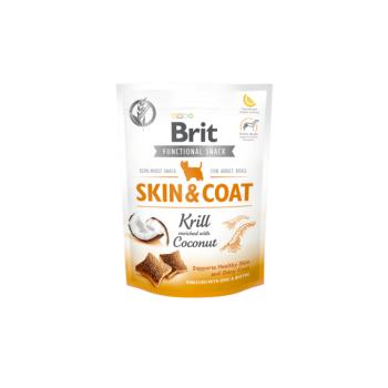 Brit Care Dog Functional Snack Skin&Coat Krill 150 g kép