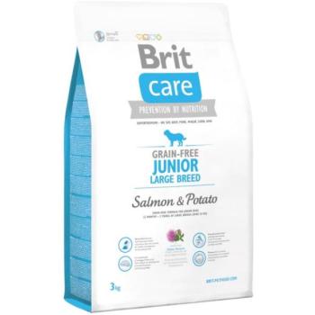 Brit Care Dog Grain-free Junior Large Breed Salmon & Potato 3 kg kép
