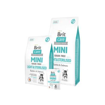 Brit Care Mini Light and Sterilised 2x7kg kép