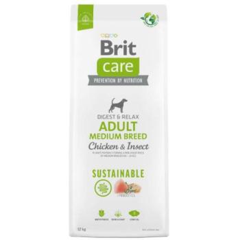Brit Casre Sustainable Adult Medium Breed Chicken & Insect 3 kg kép