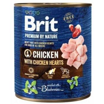 Brit Chickens with hearts 800 g kép