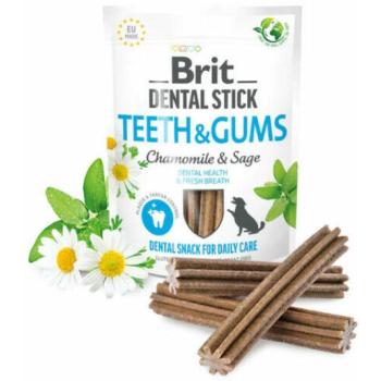 Brit Dental Stick Teeth&Gums kamillával és zsályával 251 g kép