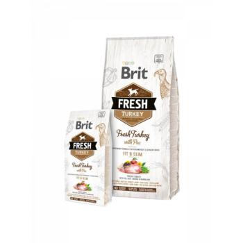 Brit Fresh Pulyka és Borsó Adult Fit & Slim 2x12 kg kép