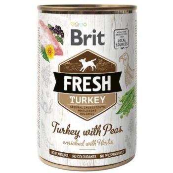 Brit Fresh turkey with peas 400 g kép