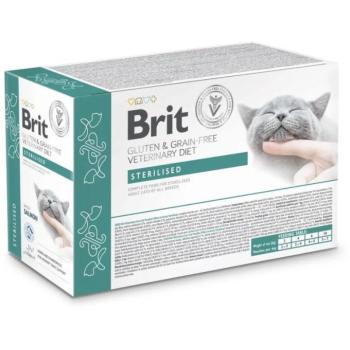 Brit Grain Free Veterinary Diet Sterilised 12x85 g kép